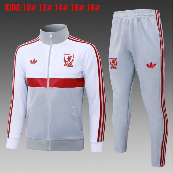 Ninos Chandal Liverpool 2026/27 Blanco Gris